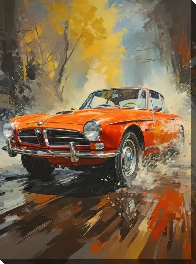 Картина маслом BMW art №88
