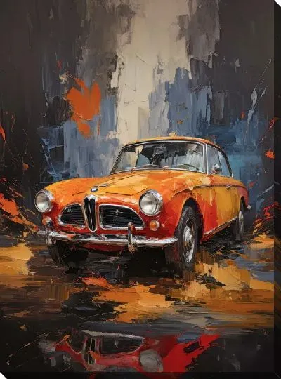 Картина маслом BMW art №94