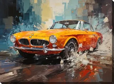 Картина маслом BMW art №95