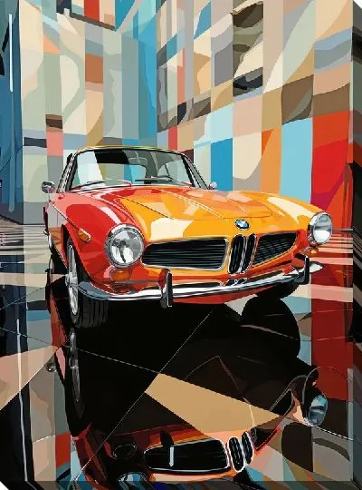 Картина маслом BMW art №99