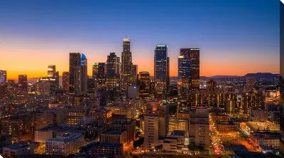 Вечерний Лос-Анджелес