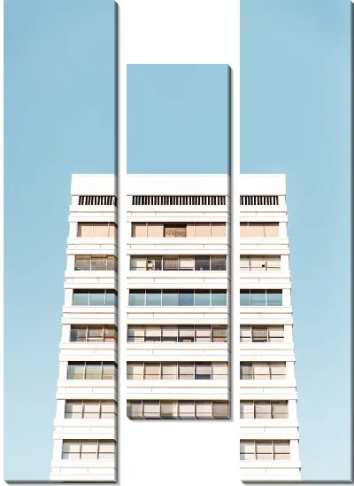 Модульная картина Здание в Лос-Анджелеса