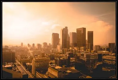 Картина Закат в LA