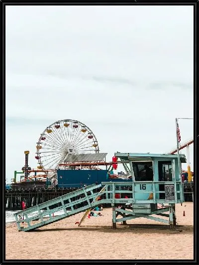 Картина Пляж Лос-Анджелеса