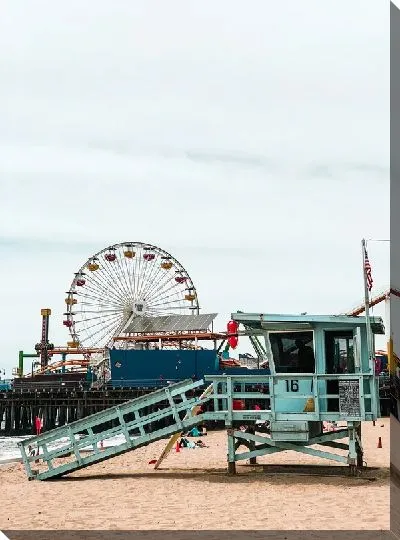 Постер Пляж Лос-Анджелеса