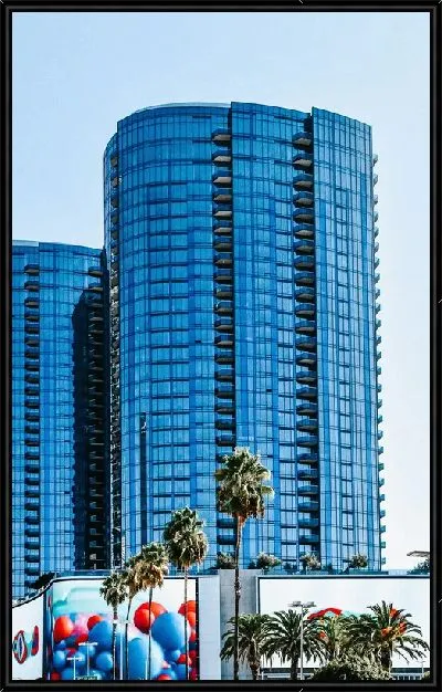 Картина Высотка в Лос-Анджелесе