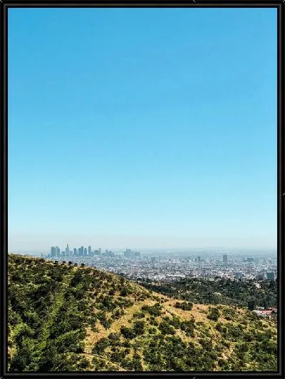 Картина Вид на Лос-Анджелес