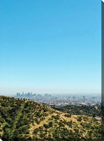 Постер Вид на Лос-Анджелес