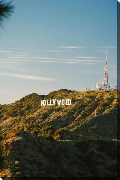 Постер Вид на Hollywood Лос-Анджелеса