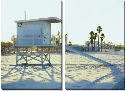 Пляж в Лос-Анджелесе №4