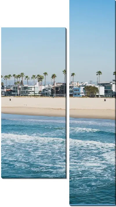 Модульная картина Пляж в Лос-Анджелесе №7