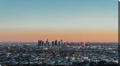 Постер Панорама Лос-Анджелеса №4