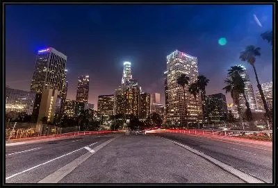 Картина Ночной Лос-Анджелес №6