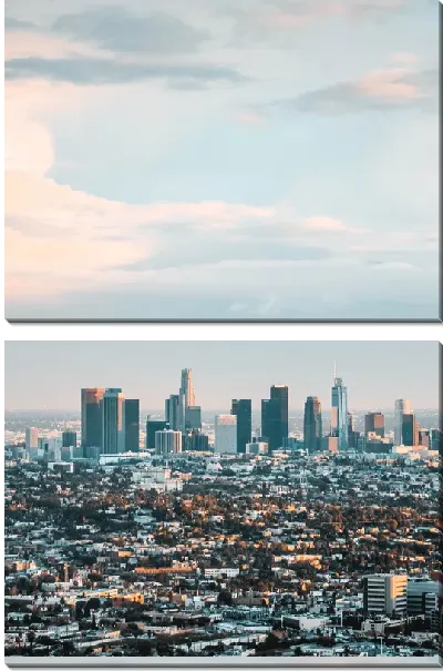 Модульная картина Вид на Лос-Анджелес №20