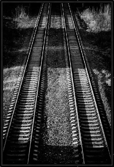 Картина Рельсы и шпалы