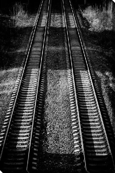 Постер Рельсы и шпалы