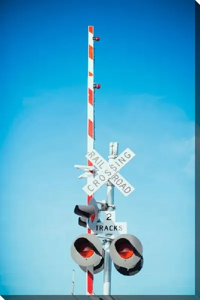 Постер Железнодорожный светофор