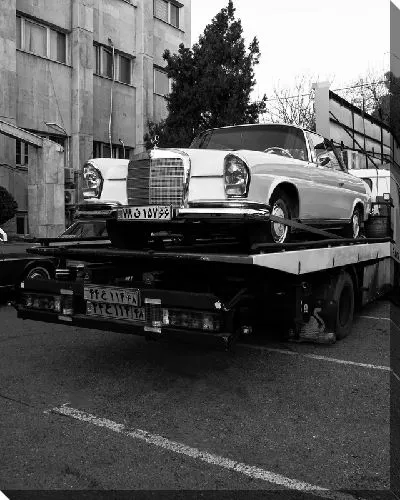 Постер Ретро Мерседес