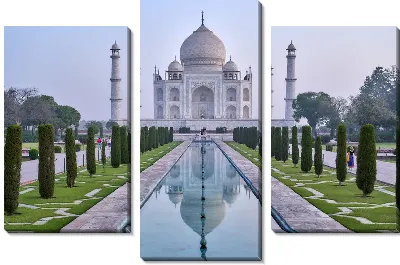 Модульная картина Мавзолей-мечеть Тадж-Махал №2