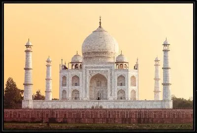 Тадж-Махал на закате №2