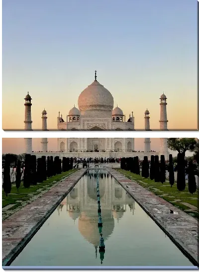 Модульная картина Мечеть Тадж Махал в Индии