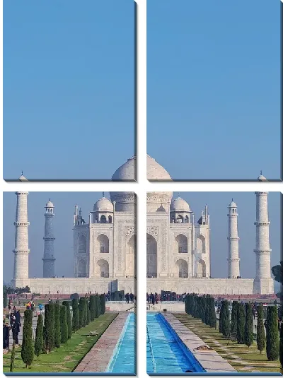 Модульная картина Тадж-Махал днем