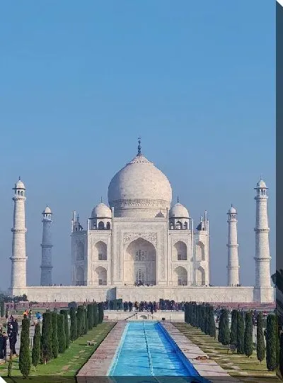 Постер Тадж-Махал днем