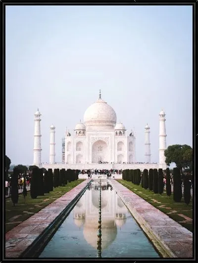 Картина Белоснежный Тадж-Махал