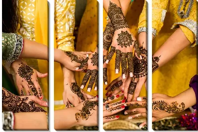 Модульная картина Менди