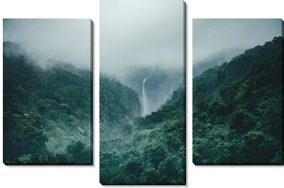 Модульная картина Красивый горы Индии