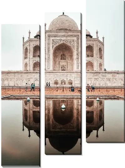 Модульная картина Мечеть в Индии №6