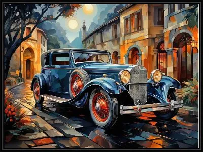 Ретро Мерседес №23