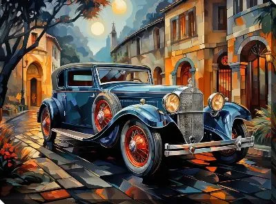 Ретро Мерседес №23