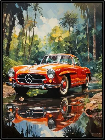 Картина Mercedes №13