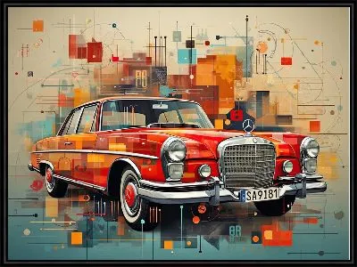 Картина Mercedes №16