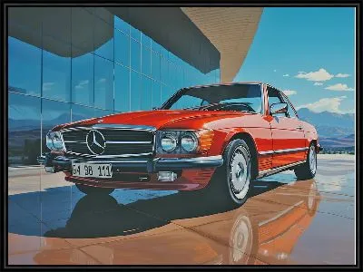 Картина Mercedes №18