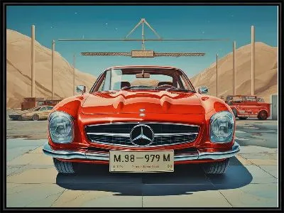 Картина Mercedes №19