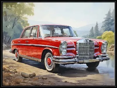 Картина Mercedes №23