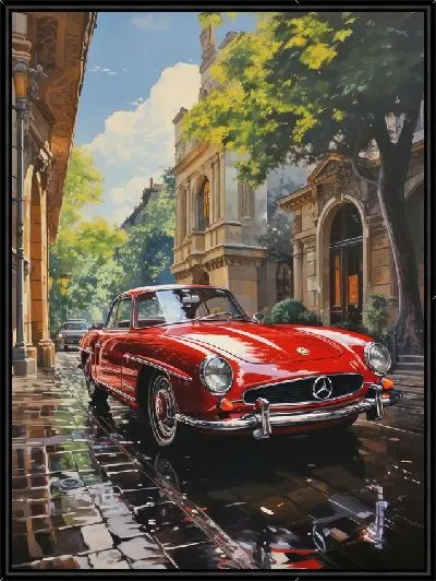 Картина Mercedes №34