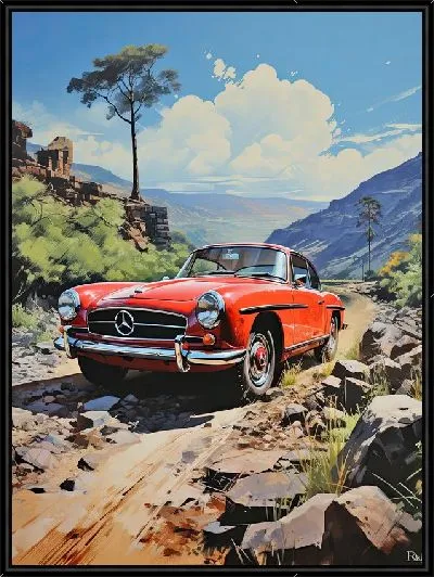 Картина Mercedes №37