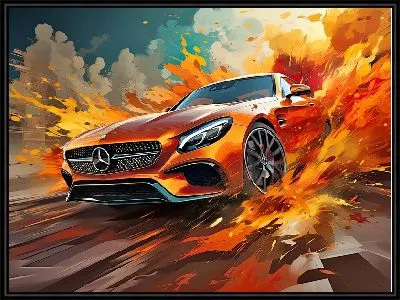 Картина Mercedes №53