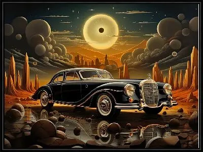 Картина Mercedes №551