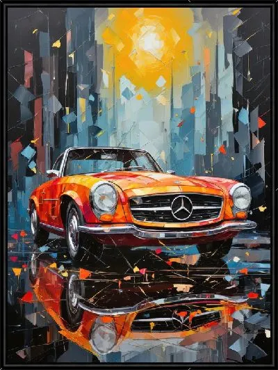 Картина Mercedes №58