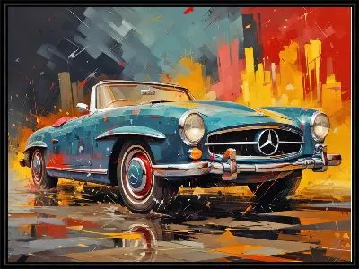 Картина Mercedes №62