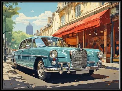 Картина Mercedes №68