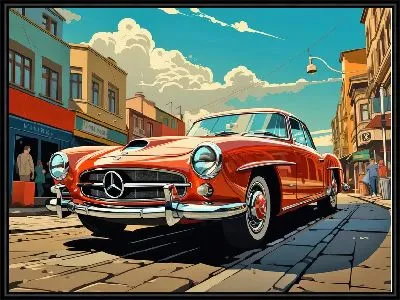 Картина Mercedes №69