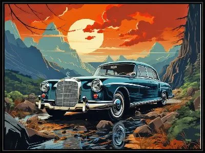 Картина Mercedes №71