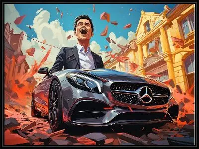 Картина Mercedes №72