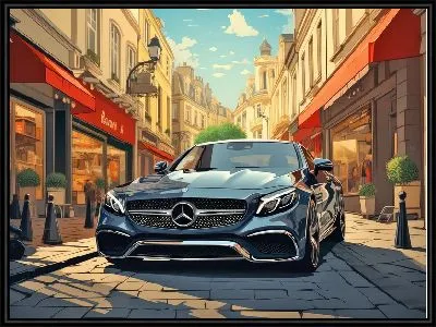 Картина Mercedes №73
