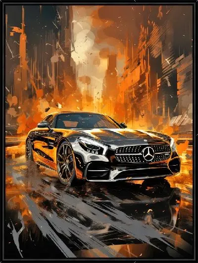 Картина Mercedes №80